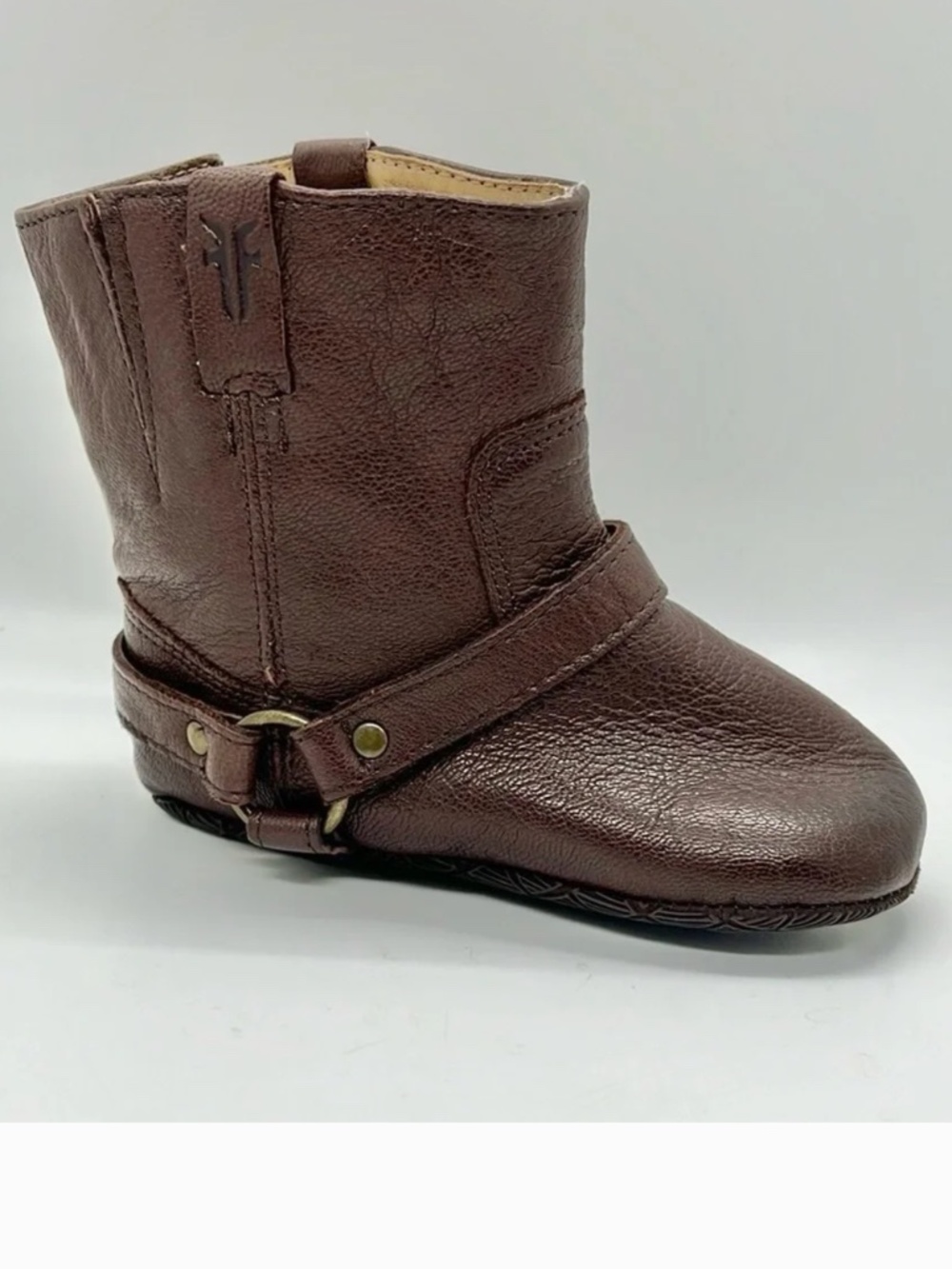 FRYE baby toddler boots Slip On Leather Bootie Shoes sz 4